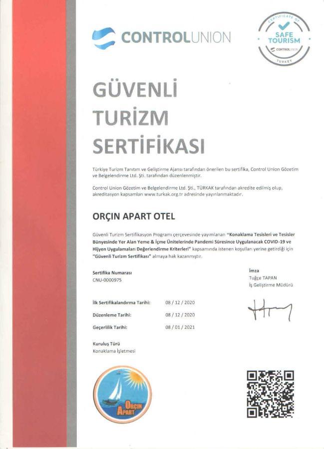 Orçin Apart Hotel Lapseki Buitenkant foto